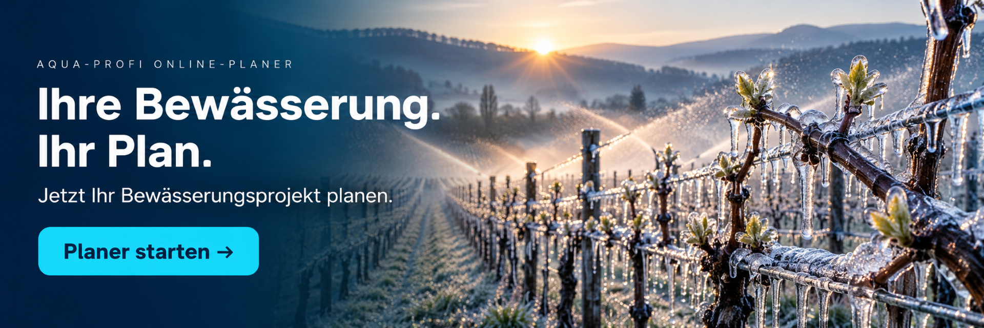 Aqua-Profi Bewässerungsplaner – jetzt Ihr Bewässerungsprojekt planen