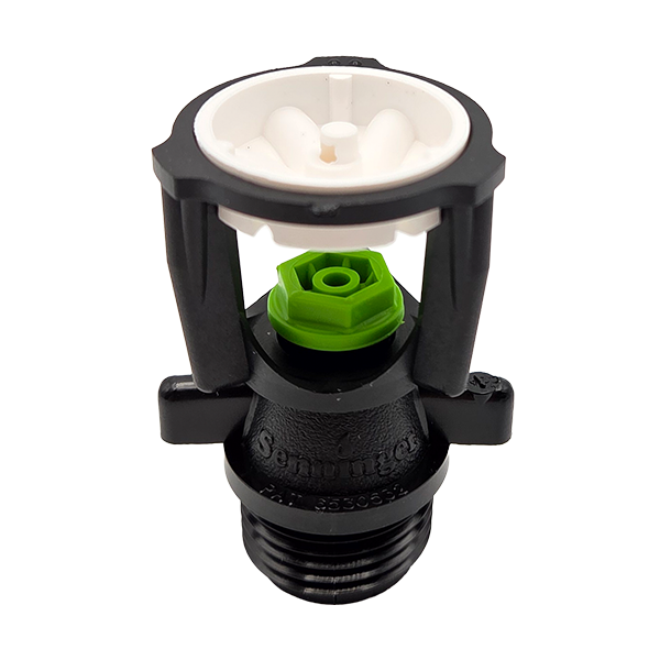 Hunter Mini Wobbler Regner, aufrecht, weißer Streukörper, 1/2" AG, Düse #6