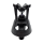 Hunter Xcel Wobbler Regner High Angle, schwarzer Streukörper, 1/2" AG, Düse #8