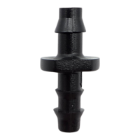Micro-Startverbinder für Microschlauch PVC 4/6 mm, 3 mm Lochung im PE-Rohr