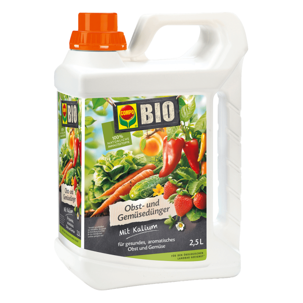 COMPO BIO Obst- und Gemüsedünger 2,5 l
