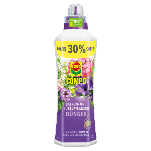 COMPO Balkon- und Kübelpflanzendünger 1,3 l
