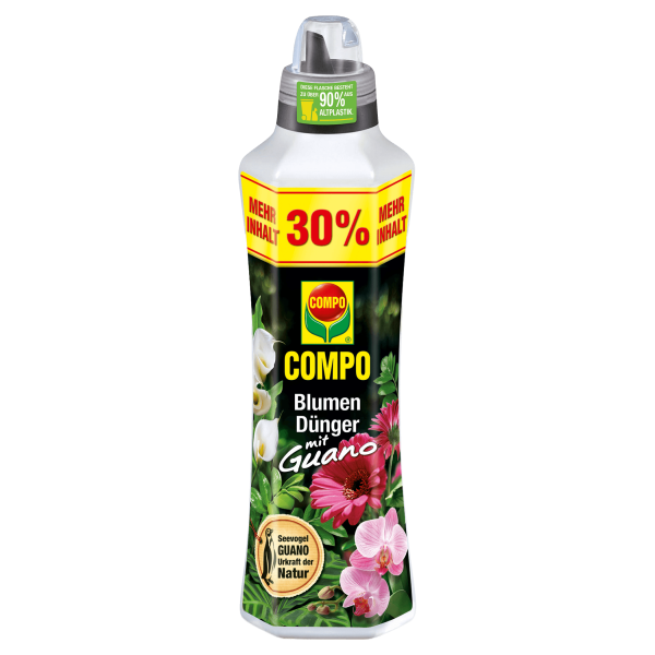 COMPO Blumendünger mit Guano 1,3 l