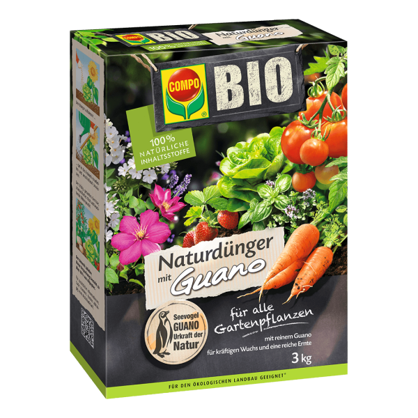 COMPO BIO NaturDünger Guano 3 kg