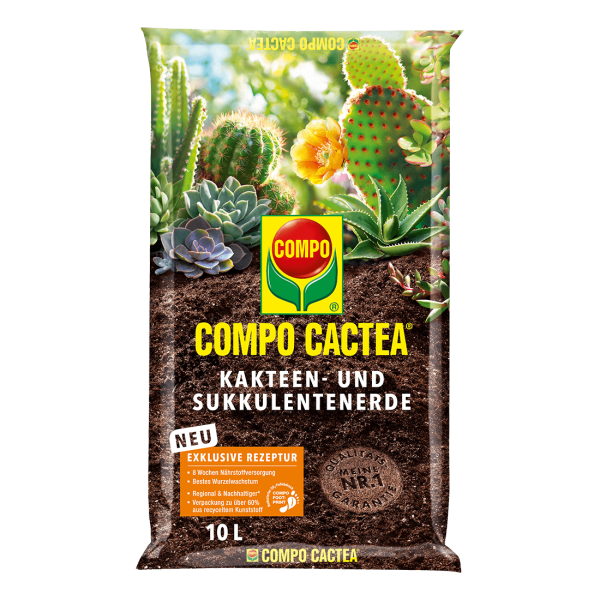 COMPO CACTEA® Kakteen- und Sukkulentenerde 10 l
