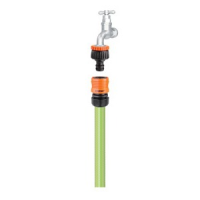 Claber Starterset 1/2", Jet Sprühdüse, Multi Hahnverbinder, 2 Schnellkupplungen