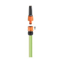 Claber Starterset 1/2", Jet Sprühdüse, Multi Hahnverbinder, 2 Schnellkupplungen