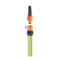 Claber Starterset 3/4", Jet Sprühdüse, Multi Hahnverbinder, 2 Schnellkupplungen