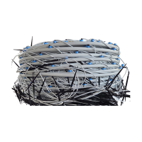LDPE Rohr mit Spaghetti FixFertig System, 20 mm, 25 cm...