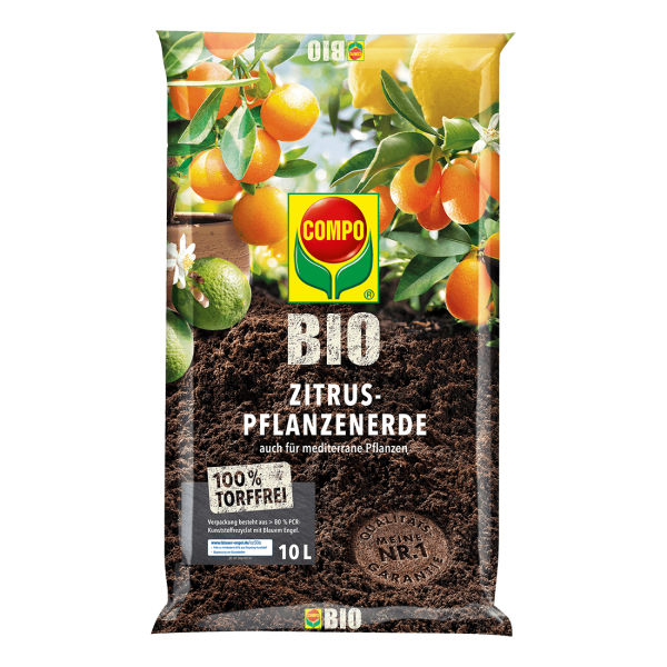 COMPO BIO Zitruspflanzenerde torffrei 10 l