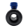 PVC Kugelhahn IG mit 2 Überwurf-Verschraubungen, 1 1/2" IG, PN16