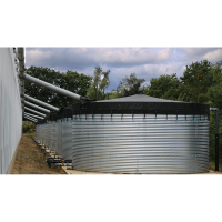 Wellblechtank 1012 m³, 16,75 x 4,59 m