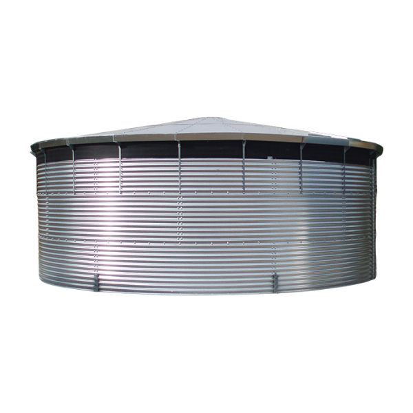 Wellblechtank 241 m³, 10,05 x 3,05 m