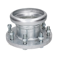 Bauer S73 Flanschstutzen mit Becher, HK76 x DN65