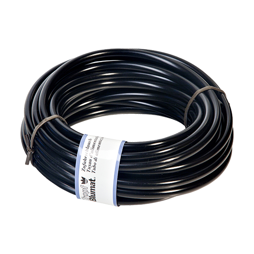 Blumat Zufuhrschlauch 8 mm, 10 m/Rolle, schwarz