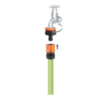 Claber Multi Hahnverbinder Schnellkupplung Männchen x 1" bzw. 3/4" IG