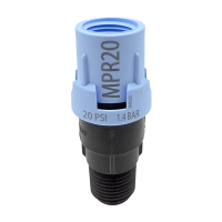 Hunter Mini Druckminderer MPR, 20 psi, 1/2" IG x AG,...
