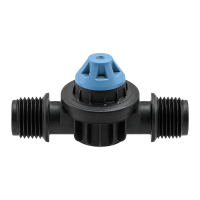 Auslaufsperrventil DNL, 1/2" AG, 0,8 bar, blau,...