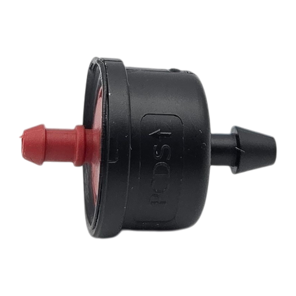iDrop CNL DCS Multifunktionaler druckkomp. Tropferauslass mit Stachel, 7,8 l/h, rot