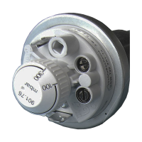 Schalttensiometer mit Manometer, einstellbar 50-125...
