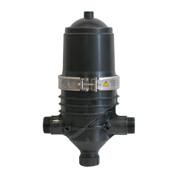 Scheibenfilter mit Niroverschluss Modell "G", 120 Mesh, 30 m³/h, 2" AG