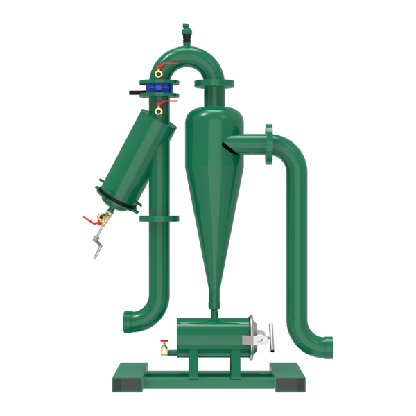 Hydrozyklonfilter mit Düngeventil, 120 Mesh, 15 - 30 m³/h, 2" IG
