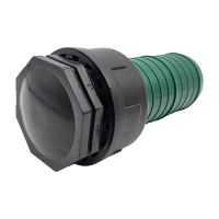 Endstück für Flachschlauch mit O-Ring, 104 mm