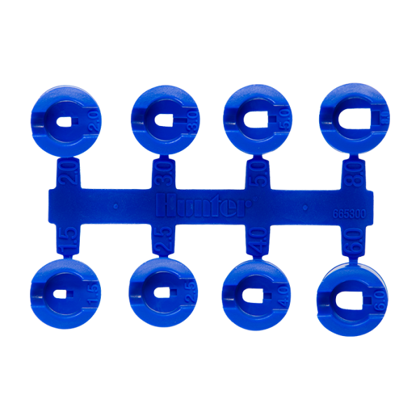 HUNTER Düsensatz "PGP BLUE" (25°), 8 Stk.