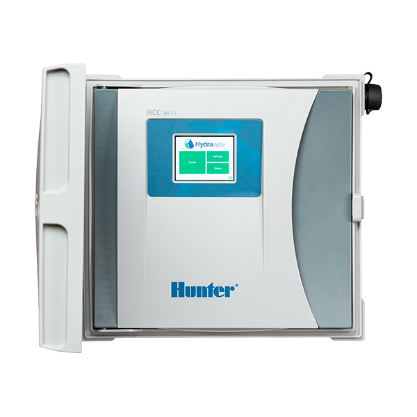 HUNTER HCC Hydrawise Steuerung, WiFi, 230 VAC, außen, 8 - 38 Stationen, Kunststoff