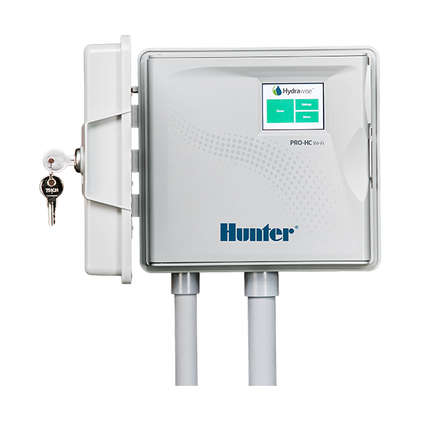 HUNTER Pro HC Hydrawise Steuerung, WiFi, 4 Stationen, erweiterbar, 230 VAC, außen