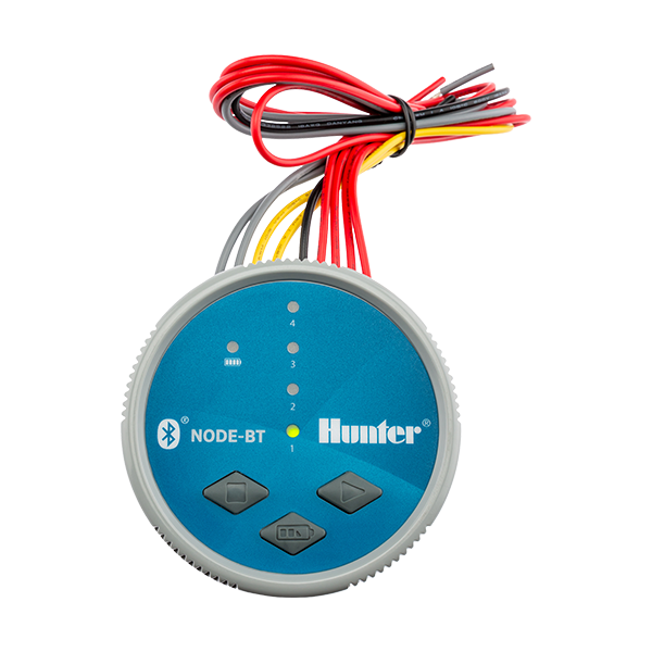HUNTER Node-BT, Bluetooth, Batterie Ventilsteuerung, 4 Stationen, ohne Magnetspule