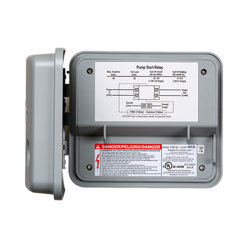 HUNTER Pumpenstartrelais, PSR-52, zweigpolig