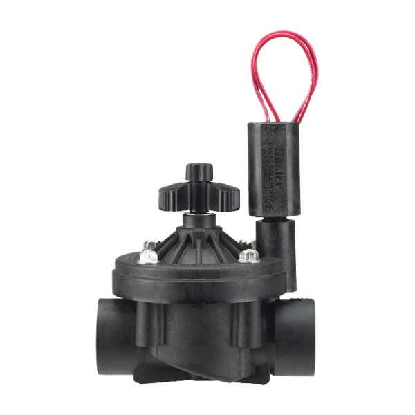 HUNTER Magnetventil ICV GBFS, 1" IG, mit Durchflussregulierung und Filter Sentry