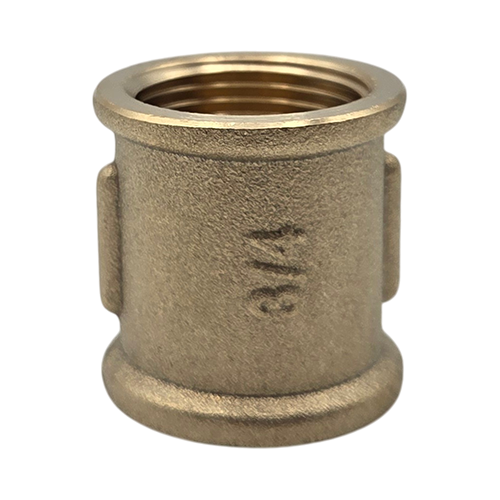 Messing Doppelmuffe, 1/8" IG x IG