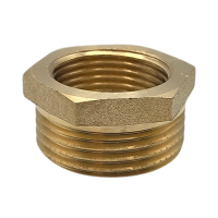 Messing Reduzierstück, 1/2" AG x 3/8" IG