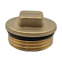 Messing Stopfen, 3/4" AG