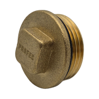 Messing Stopfen, 3/4" AG