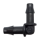 90° Winkel Steckverbinder für Microschlauch 4,5 mm, Stachel