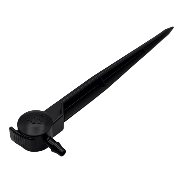 Micro-Tropfer Delta Drip PC, druckreguliert, 4 l/h Endline, Erdspieß