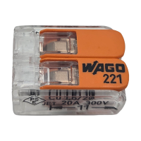 WAGO COMPACT-Verbindungsklemme, 4 mm², mit Hebel,...