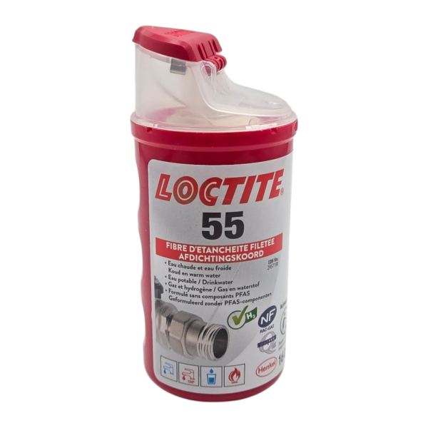 Loctite Gewinde-Dichtfaden Nylon-Faser, 160 m, DVGW