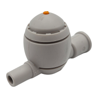 NETAFIM Tropfenstopp Ei, 4,0 / 1,8 bar, Pin orange