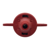 NETAFIM SpinNet Microsprinkler FLT, Pressfit männlich, Drehzapfen grau, 120 l/h, 9 m, Düse rot