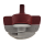 NETAFIM SpinNet Microsprinkler FLT, Pressfit männlich, Drehzapfen grau, 120 l/h, 9 m, Düse rot