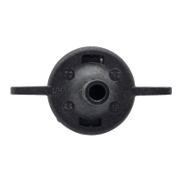 NETAFIM SpinNet Microsprinkler SR, Pressfit männlich, Drehzapfen blau, 70 l/h, 6,5 m, Düse schwarz