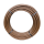 LDPE Rohr Gardenpipe, 16 mm, 50 m/Rolle, PN6, braun