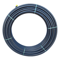 HDPE Rohr DA110, 100 m/Rolle, PN16, DVGW