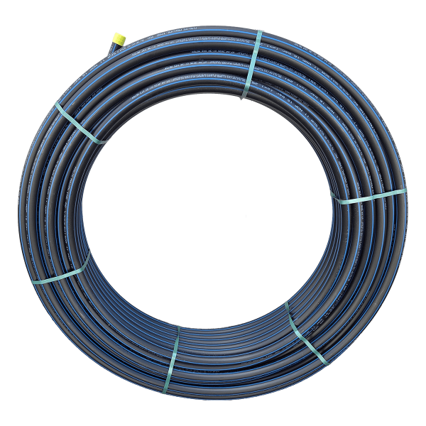 HDPE Rohr DA32, 100 m/Rolle, PN10, DVGW