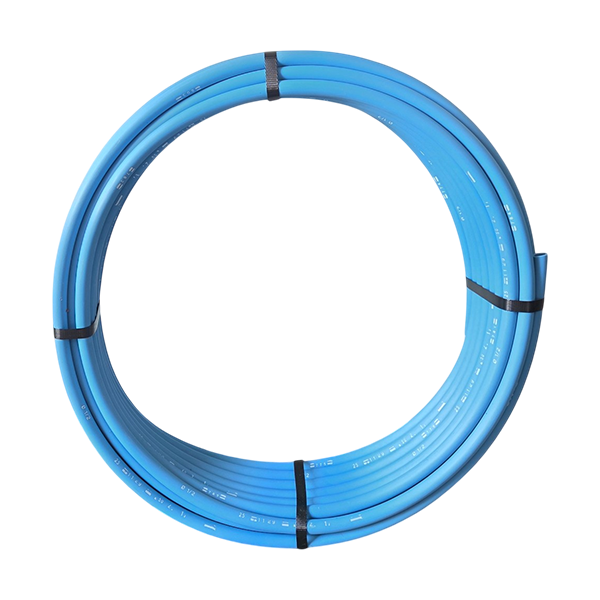 Antitorsions-Anschlussrohr für Blu-Lock, 15 x 11 mm, 1 m/Stück, blau