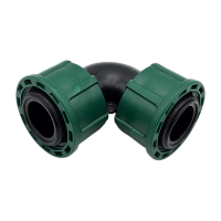 90° Winkel-Kupplung mit O-Ring, 1" IG x IG